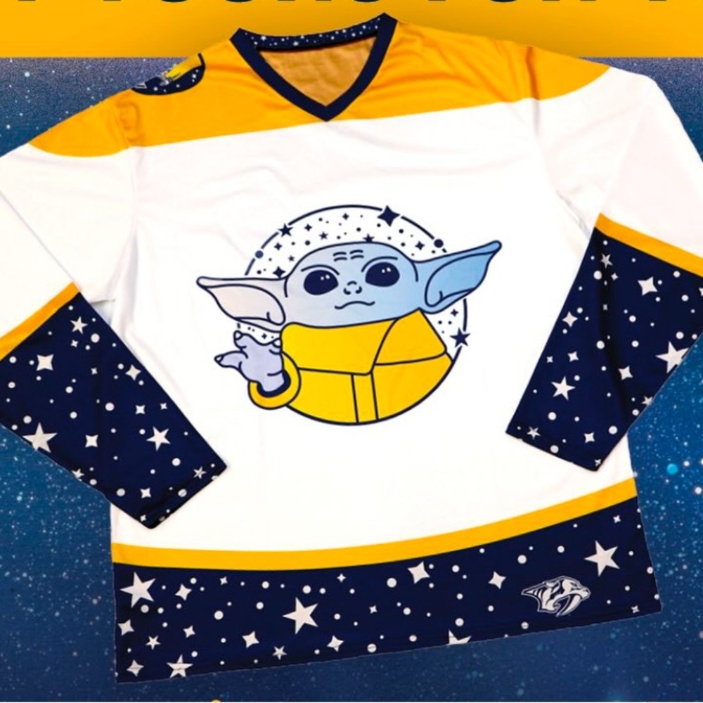 Nashville Predators Promo Star Wars Jersey